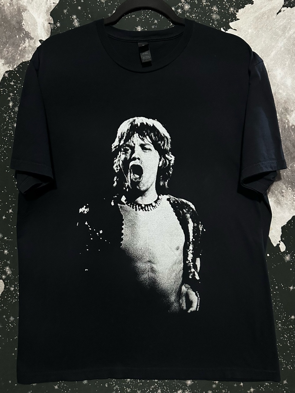 Mick Jagger The Rolling Stones Band Graphic Shirt